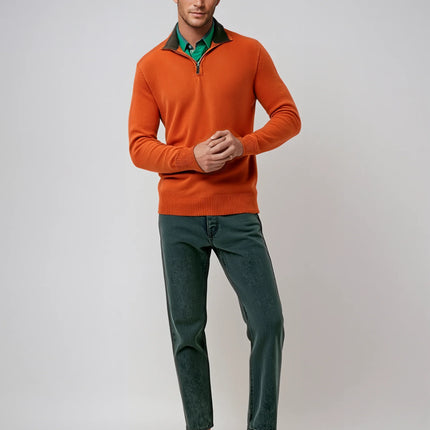 Cashmere Blend Quarter Zip