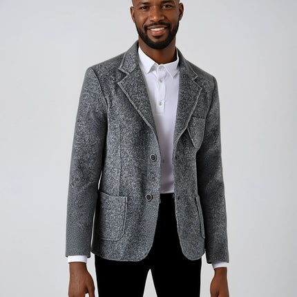 Boiled Wool Blazer
