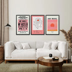 Black Frame - no mat / 8x10 inches
