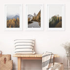 White Frame - w/ mat / 8x10 inches