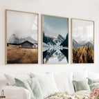 Wood Frame - no mat / 8x10 inches