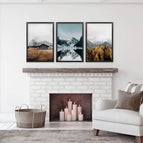 Black Frame - no mat / 8x10 inches