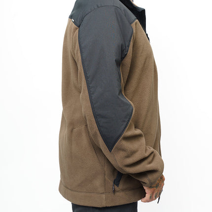 Bruin Fleece Zip Up- Major Brown