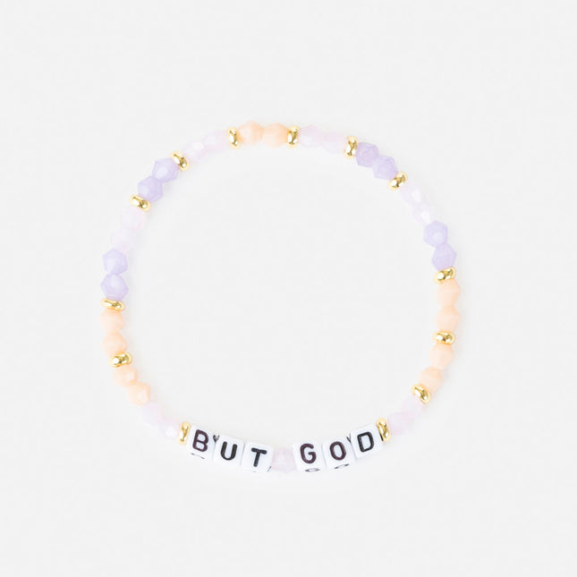 But God Letter Bracelet
