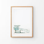 Thin Wood Frame w/ Mat / 8x10 inches