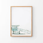 Thin Wood Frame / 8x10 inches