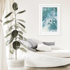 White Frame w/ Mat / 8x10 inches