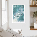 White Frame / 8x10 inches