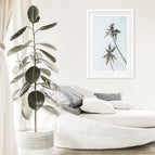 White Frame w/ Mat / 8x10 inches