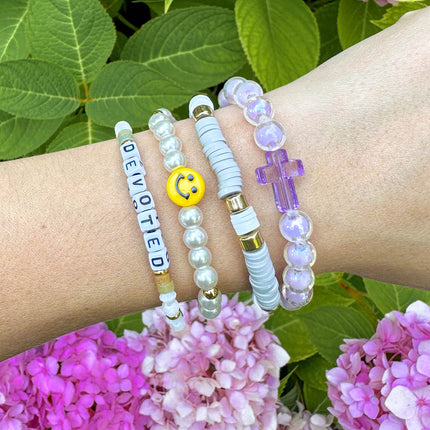 Devoted Letter Bracelet