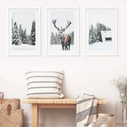 White Frame - w/ mat / 8x10 inches