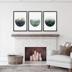 Black Frame - no mat / 8x10 inches