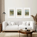 White Frame - w/ mat / 8x10 inches
