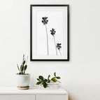 Black Frame w/ Mat / 8x10 inches
