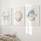 White Frame - no mat / 8x10 inches