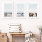 White Frame - w/ mat / 8x10 inches