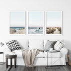 White Frame - no mat / 8x10 inches