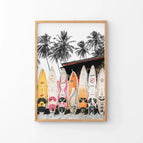 Thin Wood Frame / 8x10 inches