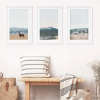 White Frame - w/ mat / 8x10 inches