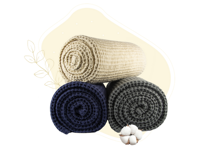Waffle Weave Throw