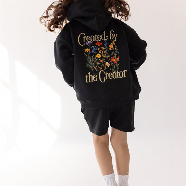 Created by the Creator Kids Hoodie