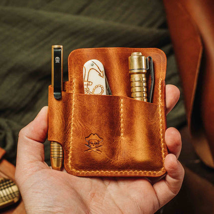 EDC Pocket Organizer - First Mate | Leather Pocket Carrier