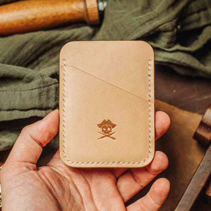 Slim Leather Wallet - Boatswain v3 | Minimalist Card Holder | EDC