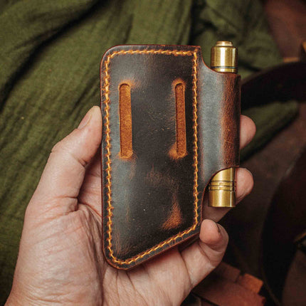 Belt Knife Sheath - Sailor v4 | Leather EDC | Knife Holder
