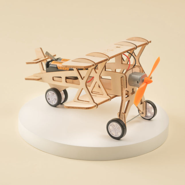 Propeller Plane DIY Kit, Educational STEM Toy