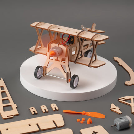 Propeller Plane DIY Kit, Educational STEM Toy