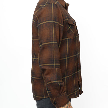 Destroyer Flannel - Burnt Brown