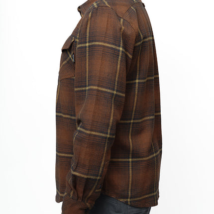 Destroyer Flannel - Burnt Brown