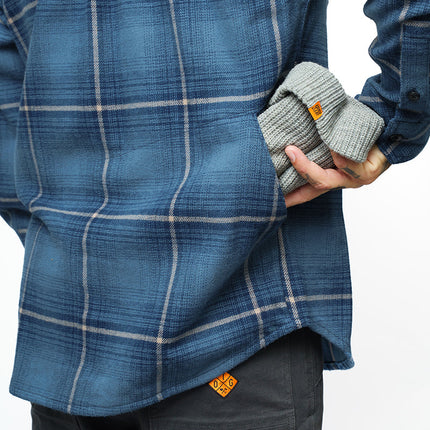 Destroyer Flannel - Pale Blue