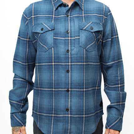 Destroyer Flannel - Pale Blue