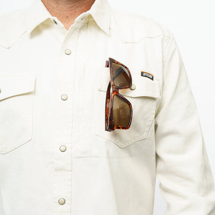Earl Denim Shirt - Natural