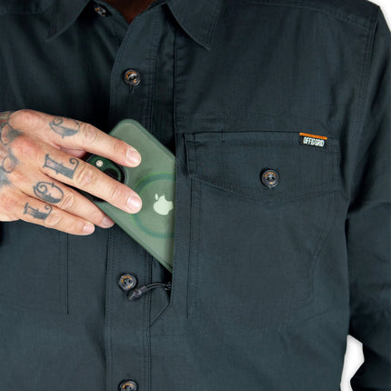 Echo Bravo LS Shirt - Vintage Black