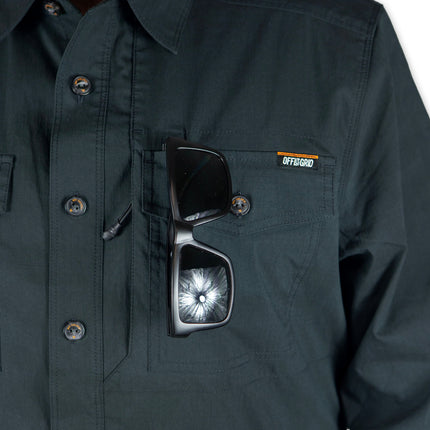 Echo Bravo LS Shirt - Vintage Black