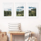 White Frame - w/ mat / 8x10 inches