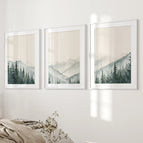 White Frame - w/ mat / 8x10 inches