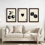 Thin Wood Frame - no mat / 8x10 inches