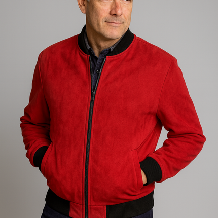 Baseball Jacket - Red