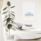 White Frame w/ Mat / 8x10 inches