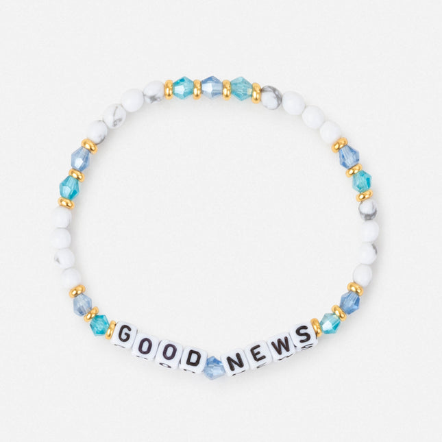 Good News Letter Bracelet