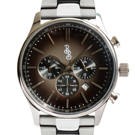Gray Retro Chronograph