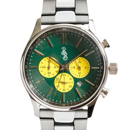 Green and Yellow Chronograph