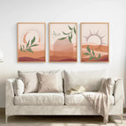 Thin Wood Frame - no mat / 8x10 inches