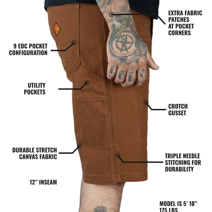 Havok Shorts 12" - TOB