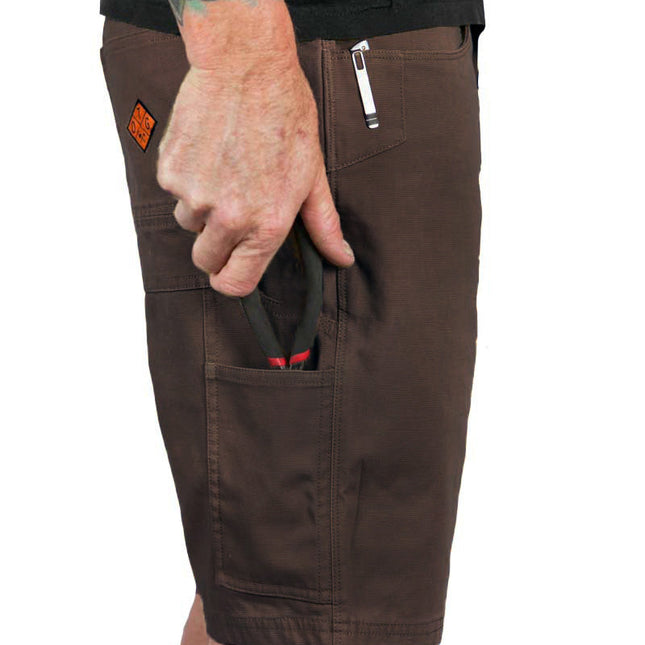 Havok Shorts 10" - Dark Brown