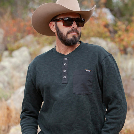 Draper Henley - Vintage Black