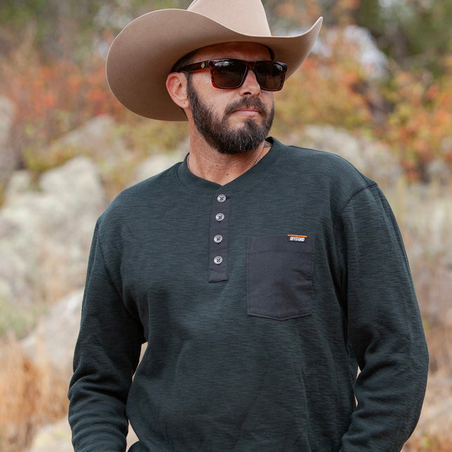Draper Henley - Vintage Black